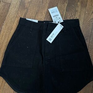Zara Black Mini Skirt